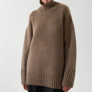 COS 100% Cashmere turtleneck sweater